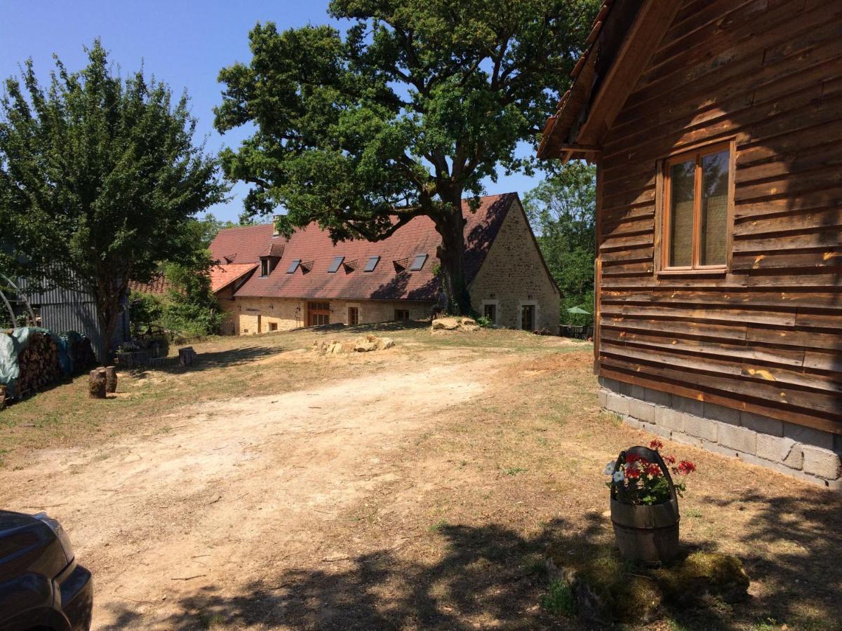 Вилла La Roussille - Oak Barn Saint-Sulpice-d'Excideuil Экстерьер фото